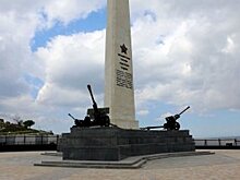 На трассе "Таврида" благоустроена Братская могила советским воинам