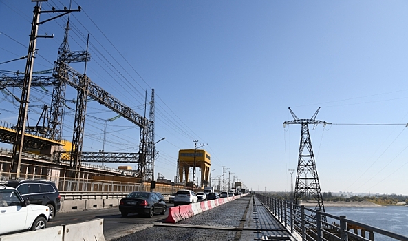 Важный этап ремонта моста Волжской ГЭС завершится в ноябре