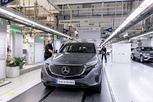 На электрический Mercedes EQC начали принимать заказы