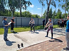 В курской колонии и СИЗО состоялись соревнования по кроссфиту
