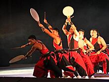 Танцующие японские барабанщики зажгли в Академгородке