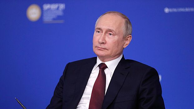 Путин заявил о росте ВВП России