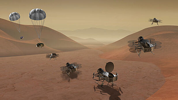 На вертолете за жизнью: NASA отправится к Титану