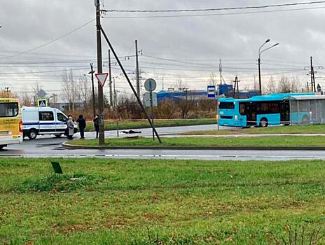В Петербурге на пешеходном переходе лежит мужчина без признаков жизни: подробности