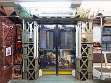 На синей ветке метро Москвы запустили поезд «Подвиг народа»