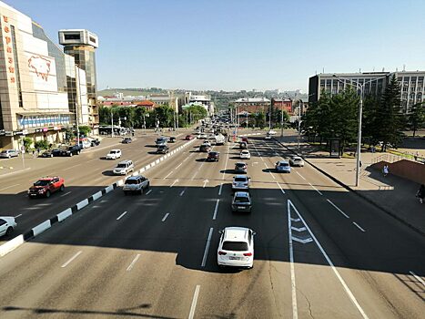 В Красноярске 29 сентября не будут работать стоянки на Театральной площади