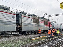Движение поездов восстановлено после схода локомотива поезда в Ростове-на-Дону
