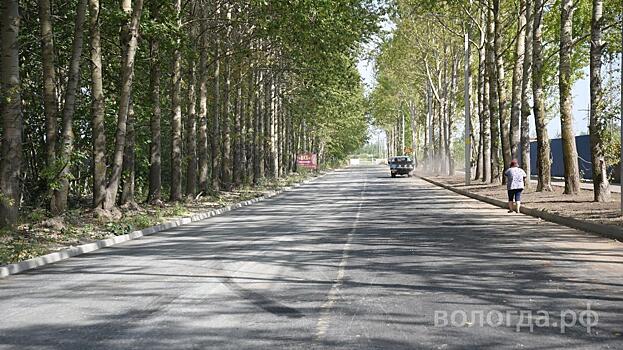 Почти завершен ремонт улицы Доронинской в Вологде