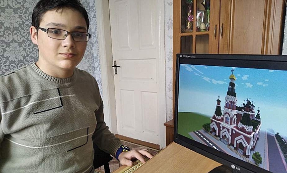Семиклассник построил город Гродно в Minecraft