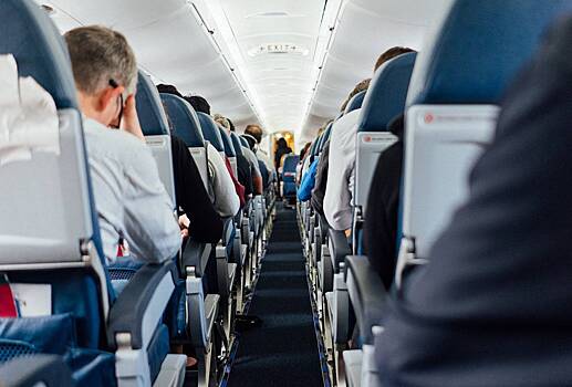 Пассажир самолета оттаскал стюардессу за волосы и сорвал рейс