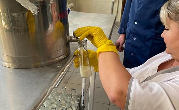 В Курске начался прием заявок на бесплатную молочку для детей из семей переселенцев