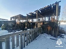 В Малопургинском районе во время замены газового баллона на кормокухне разгорелся пожар