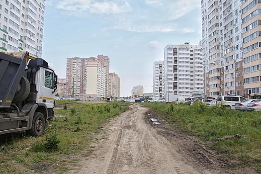 Двухполосную магистраль начали строить в микрорайоне Гидростроителей