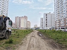 Двухполосную магистраль начали строить в микрорайоне Гидростроителей