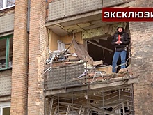 «То, что осталось от балкона»: кадры пострадавшей от снаряда ВСУ квартиры в Донецке