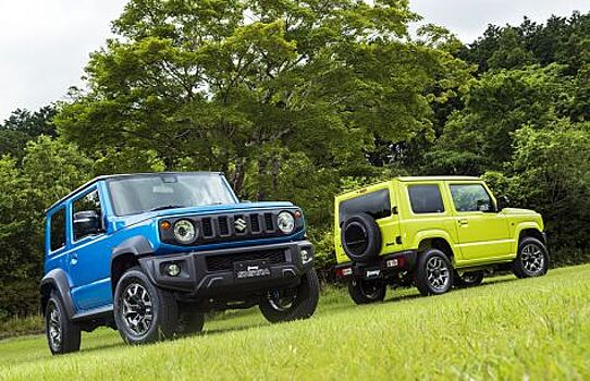 Автоновинка Suzuki Jimny прибудет на авторынок РФ весной 2019 года