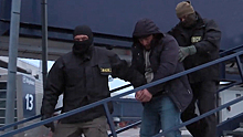 Опубликовано видео задержания причастного к взрывам в московском метро боевика