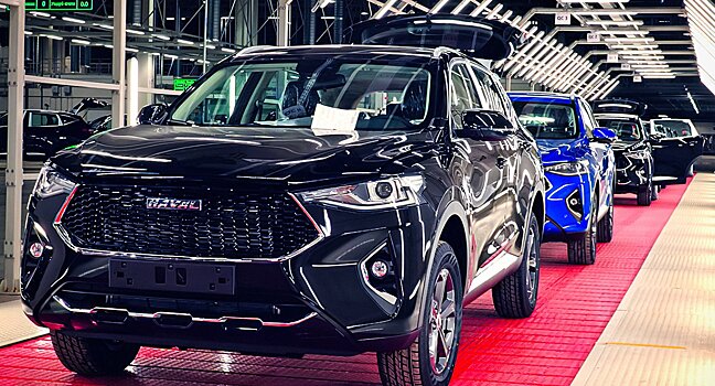 Продажи автомобилей Haval в России в 2021 году выросли более чем вдвое