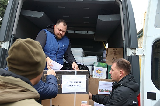 Выселковский район продолжает отправку гуманитарной помощи мирным жителям Херсонской области и бойцам, проходящим лечение в госпитале