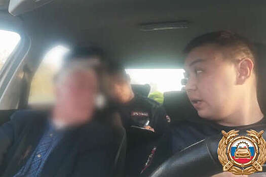 В Башкирии пенсионер пытался уйти от полицейской погони и вылетел в кювет