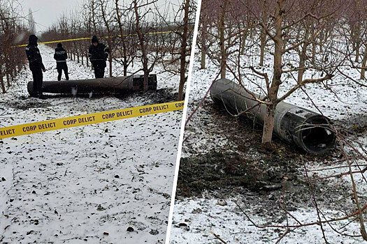 МВД Молдавии: обломки упавшей ракеты не представляют опасности