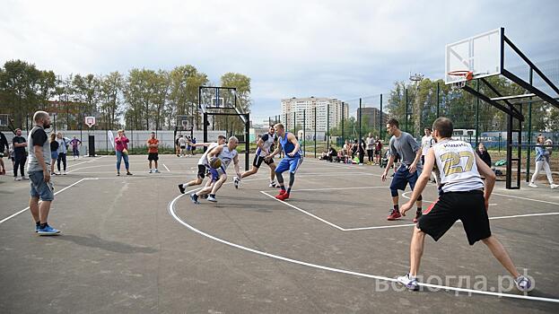 Центр уличного баскетбола открылся в Вологде