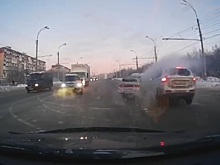 Маленькая пассажирка кроссовера пострадала в результате ДТП в Мурманске