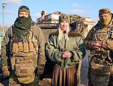 Ольга Суркова побывала в зоне СВО с гуманитарной поездкой