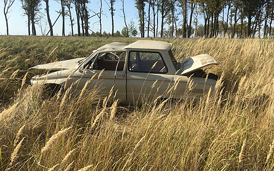 В Спасском районе перевернулся «Запорожец» с пьяным водителем