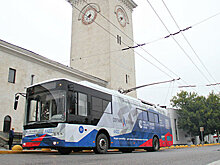 В Крыму вышел на линию информационный троллейбус МИА "Россия сегодня"