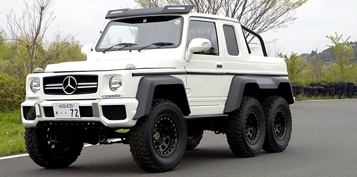 Японские студенты сделали шестиколёсный «Гелендваген» из двух малолитражек «Сузуки»