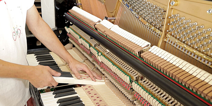 Не сделаешь – не поиграешь: как в Санкт-Петербурге собирают пианино