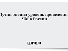 Путин дал оценку ЧМ в России
