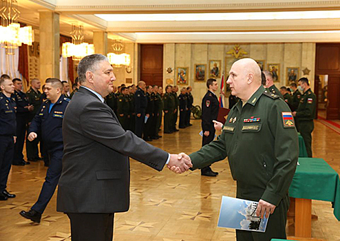 В Военную академию Генерального штаба ВС РФ прибыли новые слушатели