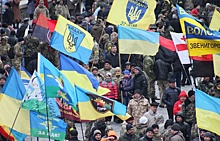 Активисты на Майдане разожгли костры
