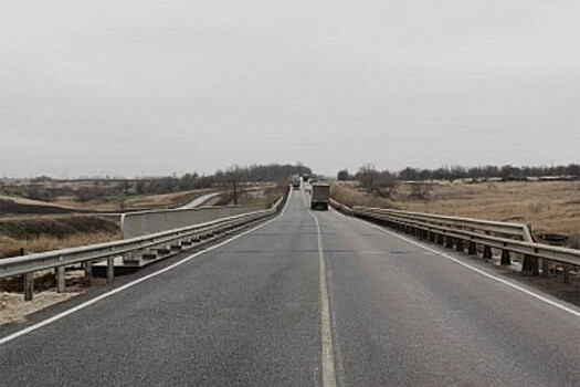 В Запорожье восстановили мост крымского сухопутного маршрута