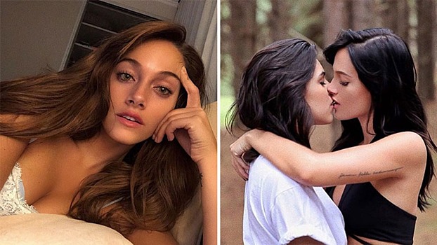 Горячая штучка Ориана: сексапильная подруга футболиста Пауло Дибалы любит целоваться с девушками