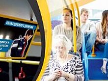 В российских регионах стартовал социальный проект «Азбука дорожного движения» для пассажиров общественного транспорта