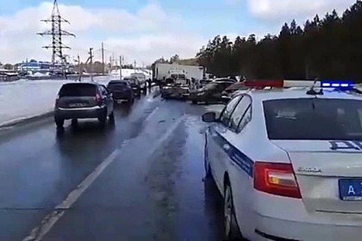 Появилось видео аварии с семью погибшими под Самарой