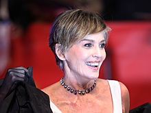 Шэрон Стоун подчеркнула точеную фигуру силуэтным платьем