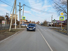 Девочка попала в больницу после ДТП в Новосибирске