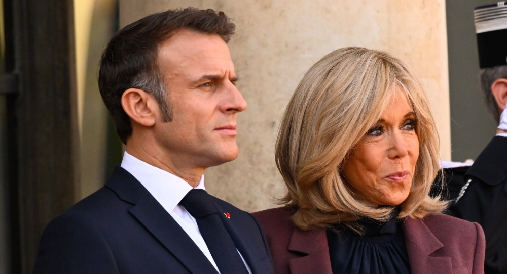 В США назвали настоящее имя Брижит Макрон