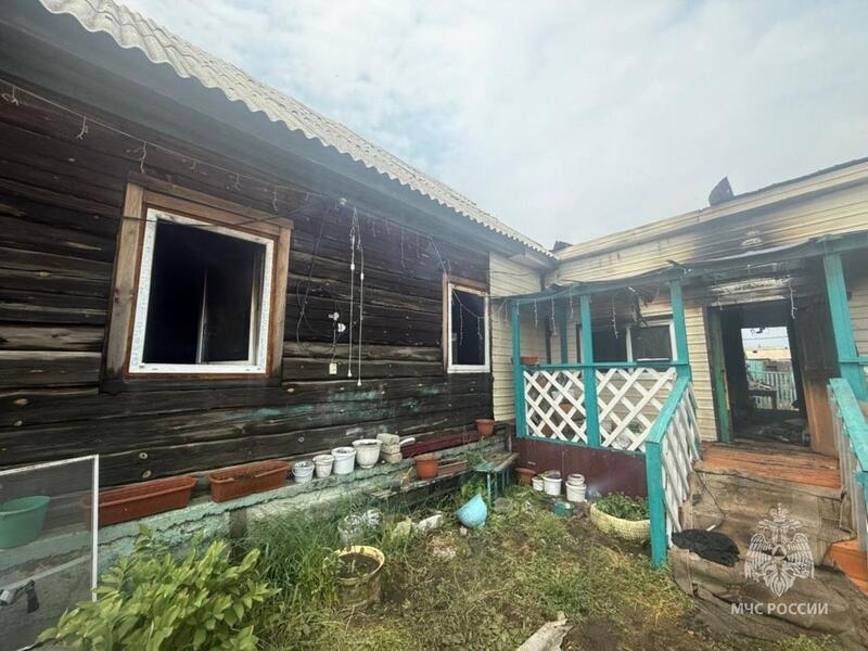 В Дарасуне на пожаре погибла девочка (18+)
