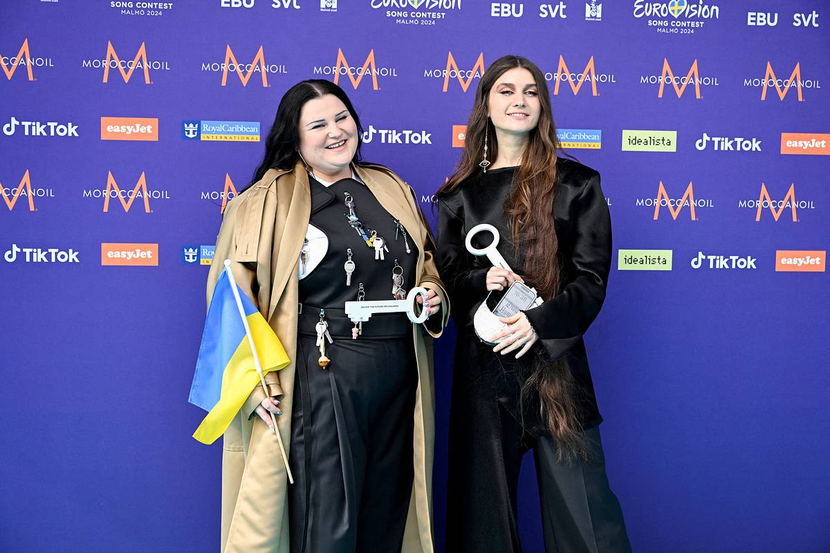 Украинскую делегацию оштрафовали на Евровидении за политические лозунги