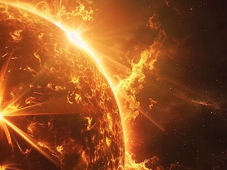 Мощный всплеск активности внезапно завершился на Солнце