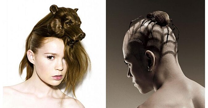 К чему приводит безудержная фантазия парикмахеров: забавные фото безумных причесок