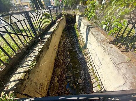 В Чите проведут восстановительные работы на коллекторе реки Кайдаловка