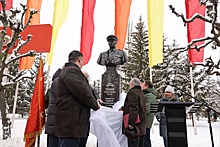 В Тамбове открыт памятник Герою Сталинградской битвы генерал-майору Василию Глазкову
