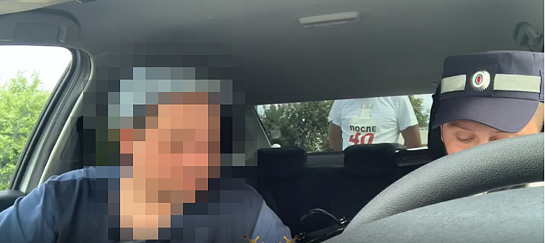 Пьяного таксиста поймали полицейские на Ставрополье