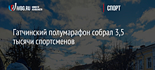 Гатчинский полумарафон собрал 3,5 тысячи спортсменов